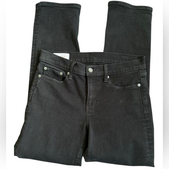GAP Black Straight Leg Jeans 29 Classic Fit - Picture 3 of 8
